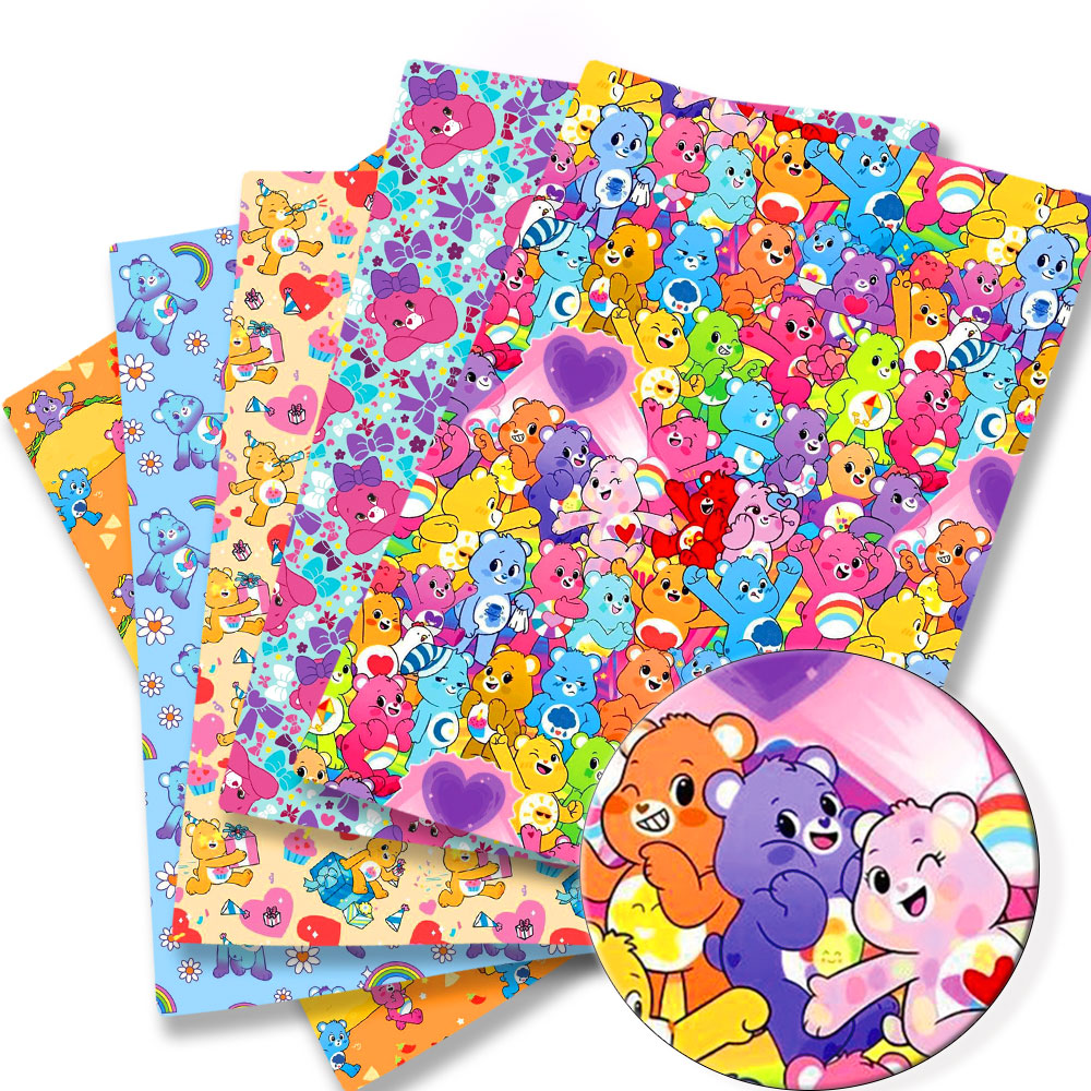 Sewing Production - 140x50CM Cartoon fabric DIY Care bears