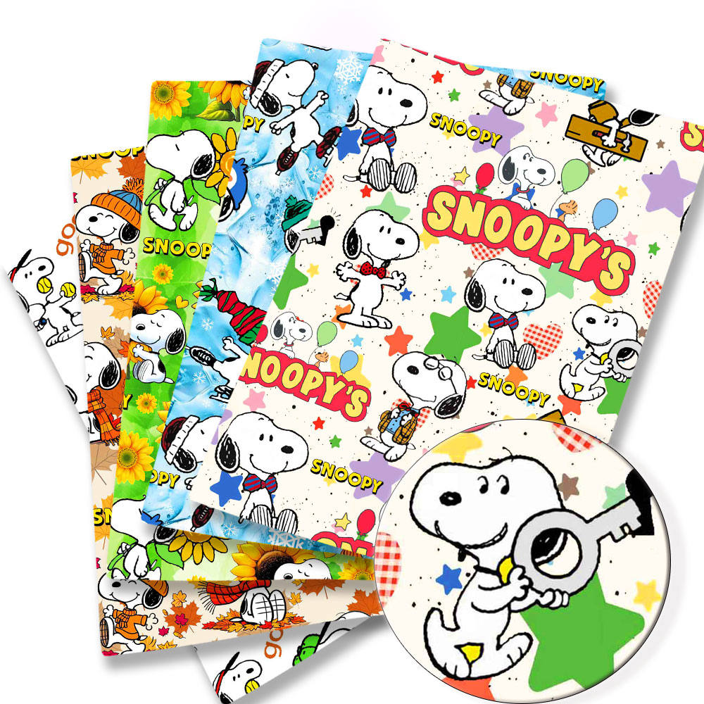 Sewing Production - TAKARA TOMY Snoopy fabric140x50CM Cartoon printed