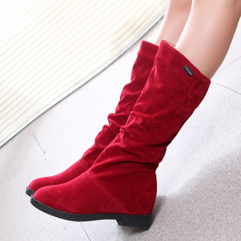 Sewing Velvet Fabric - Casual Women Shoes Low Heels Round