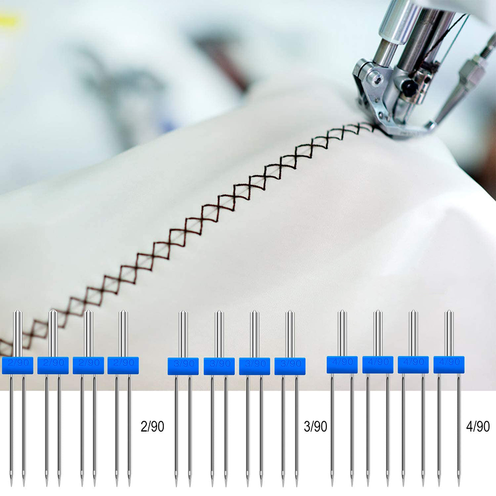 3-9Pcs Sewing Machine Twin Nee - Twin Needle Stretch recension och pris