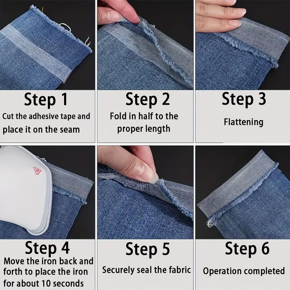 Self-Adhesive Pants Hem Tape E - Interfacing Iron On recension och pris