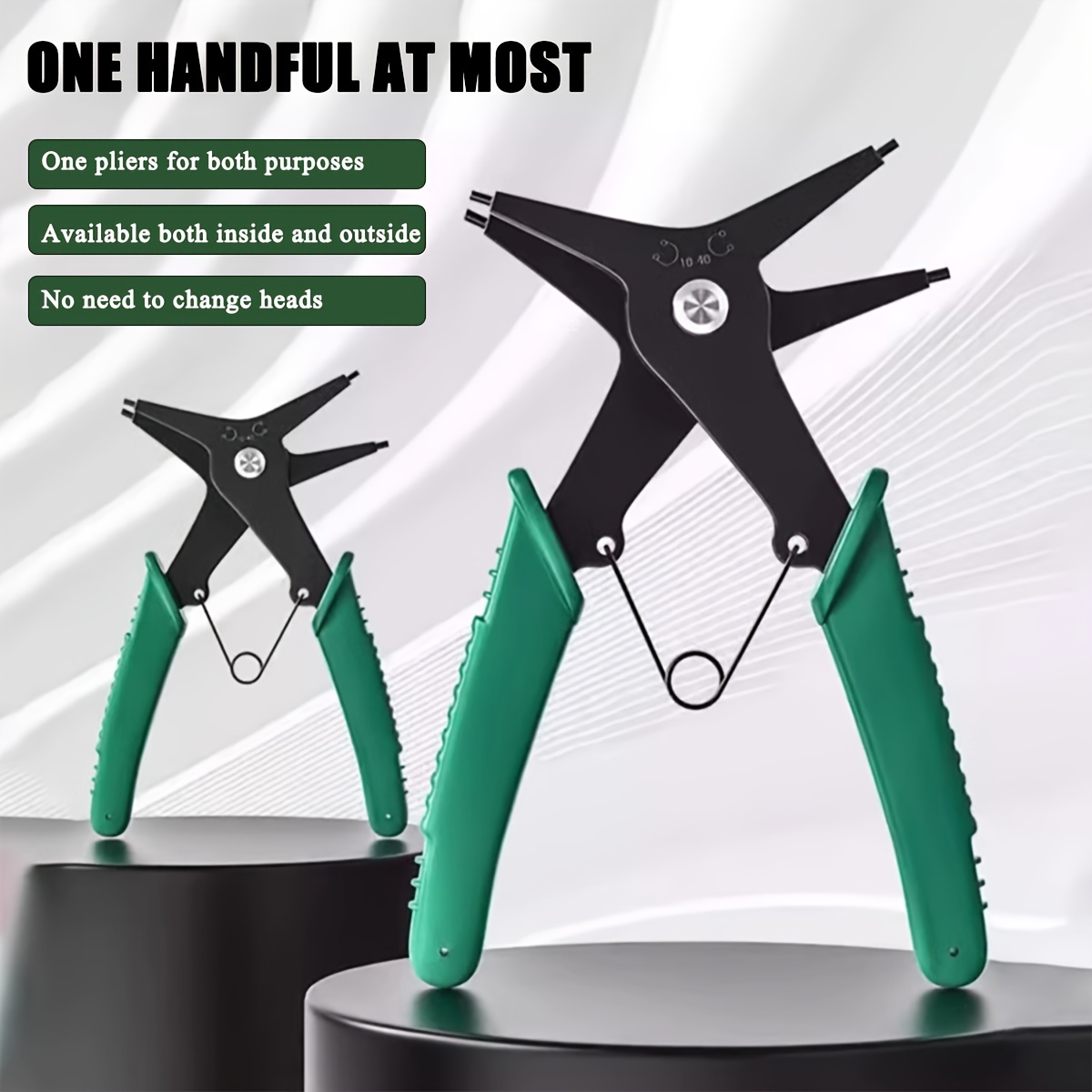 2 in 1 Snap Ring Pliers, Dual- - Snap Button Plier recension och pris