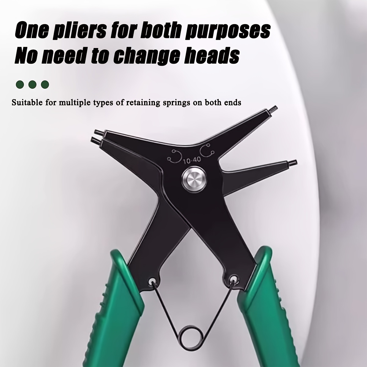 2 in 1 Snap Ring Pliers, Dual- - Snap Button Plier recension och pris