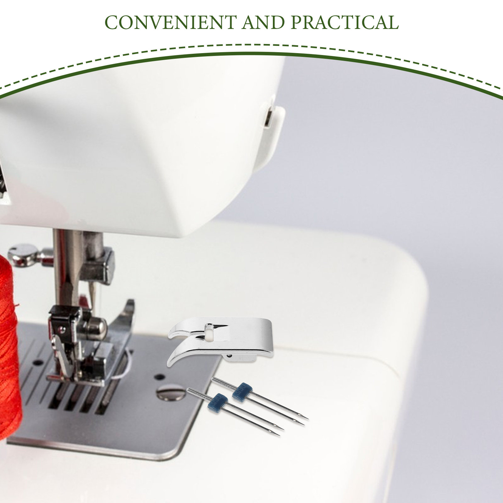 1Set Sewing Machine Twin Needl - Twin Needle Stretch recension och pris