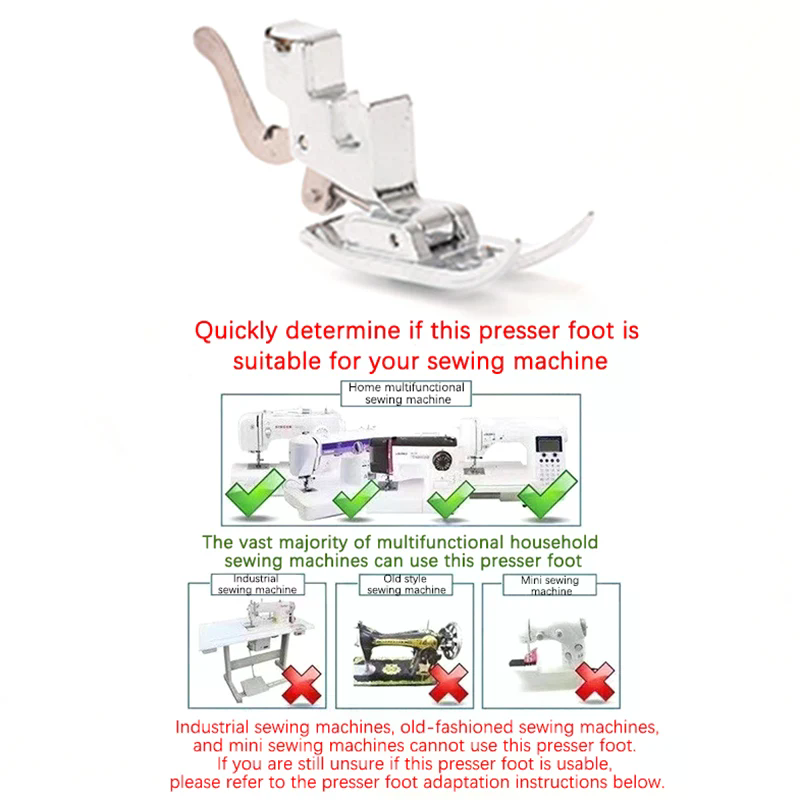 2Pcs Stitching Foot Holder Uni - Textile Sewing Machine recension och pris