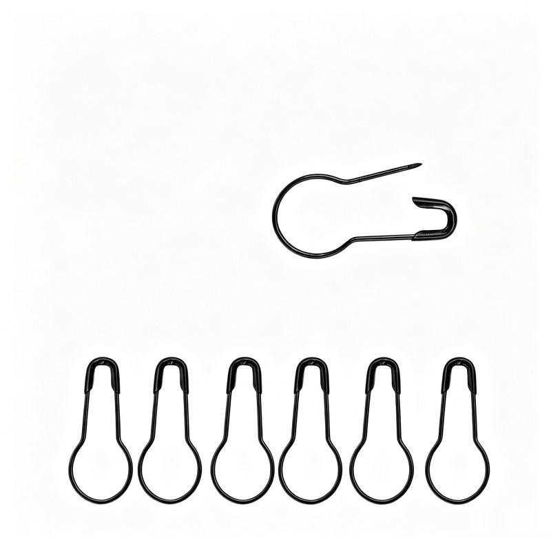 86 pcs Iron Safety Pins, Gourd - Sewing Label recension och pris