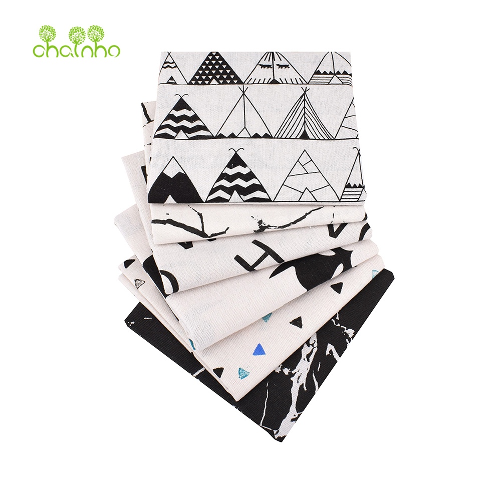 Chainho,Printed Cotton Linen F - Sewing Geotextile Fabric recension och pris