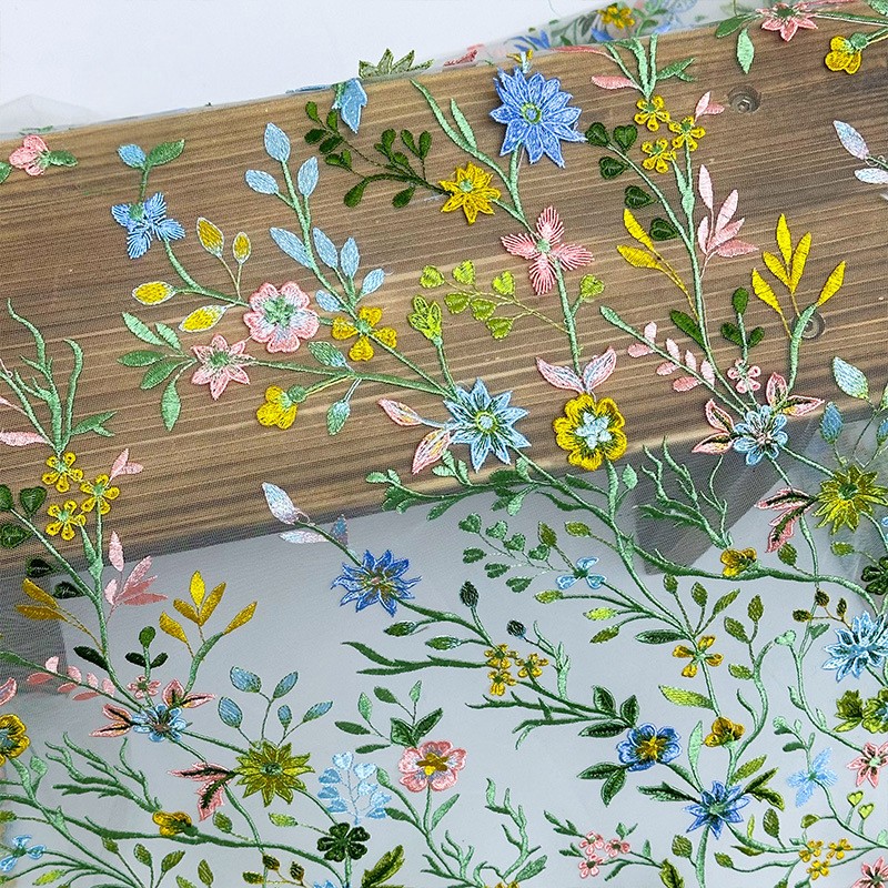 90x130cm Floral Vine Embroider - Sewing In Textile recension och pris