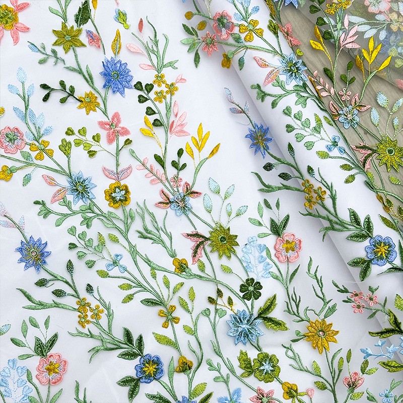 90x130cm Floral Vine Embroider - Sewing In Textile recension och pris