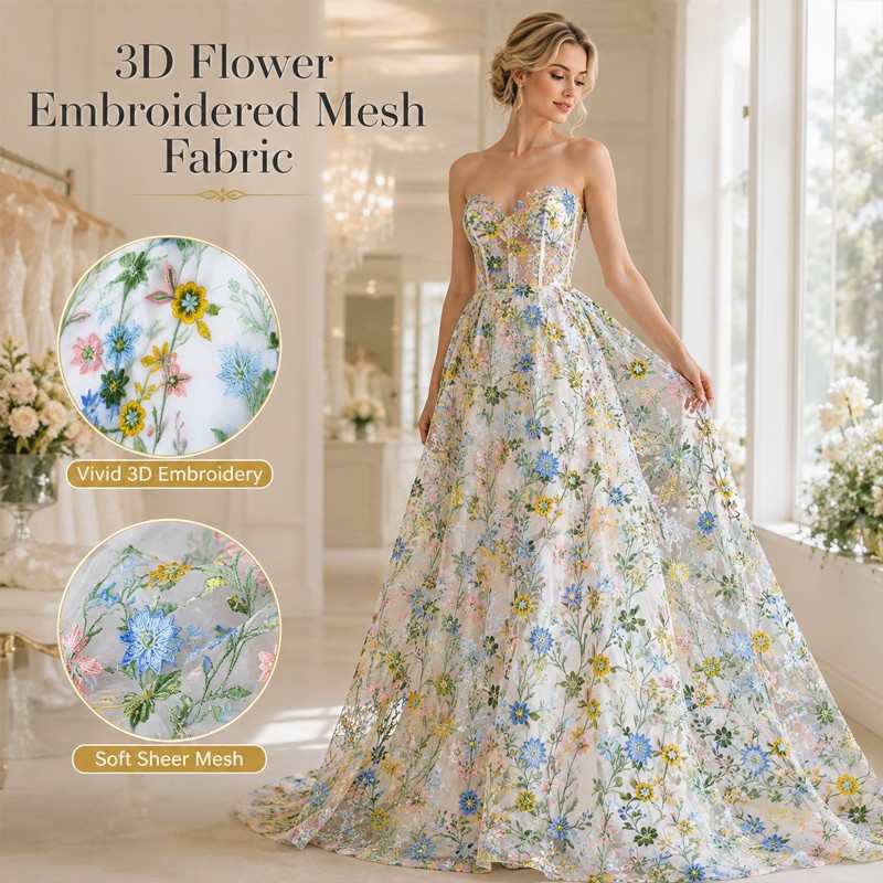 90x130cm Floral Vine Embroider - Sewing In Textile recension och pris