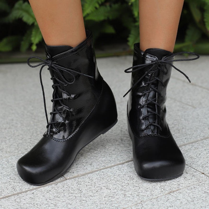 Big Size 50 Short Boot Female  - Sewing Fleece recension och pris