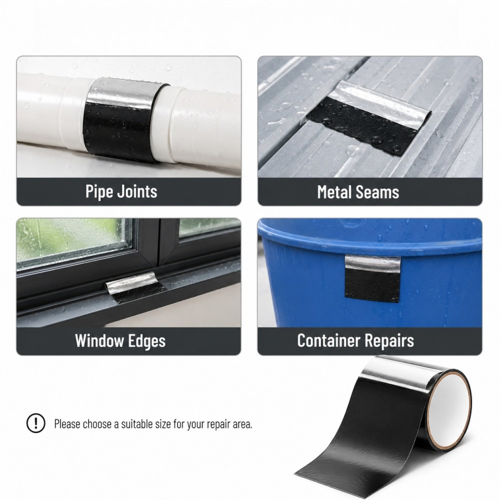 1.5m Waterproof Repair Tape 5- - Sewing Repair recension och pris