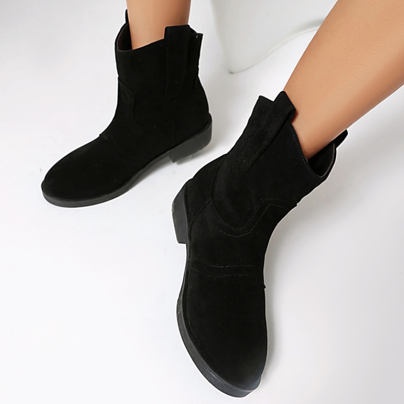 Gray Ankle Boots for Women 202 - Sewing Fleece recension och pris