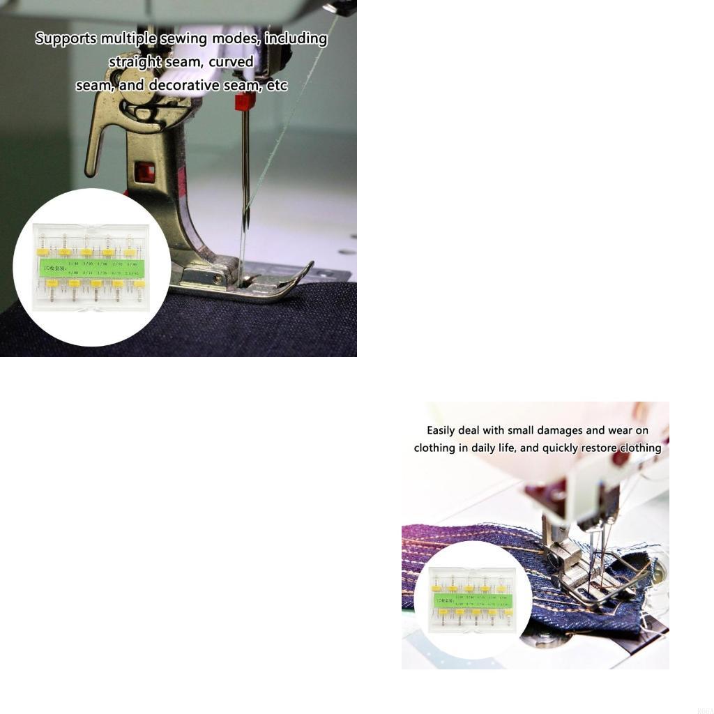 R66A 10Pcs Sewing Machine Need - Twin Needle Stretch recension och pris