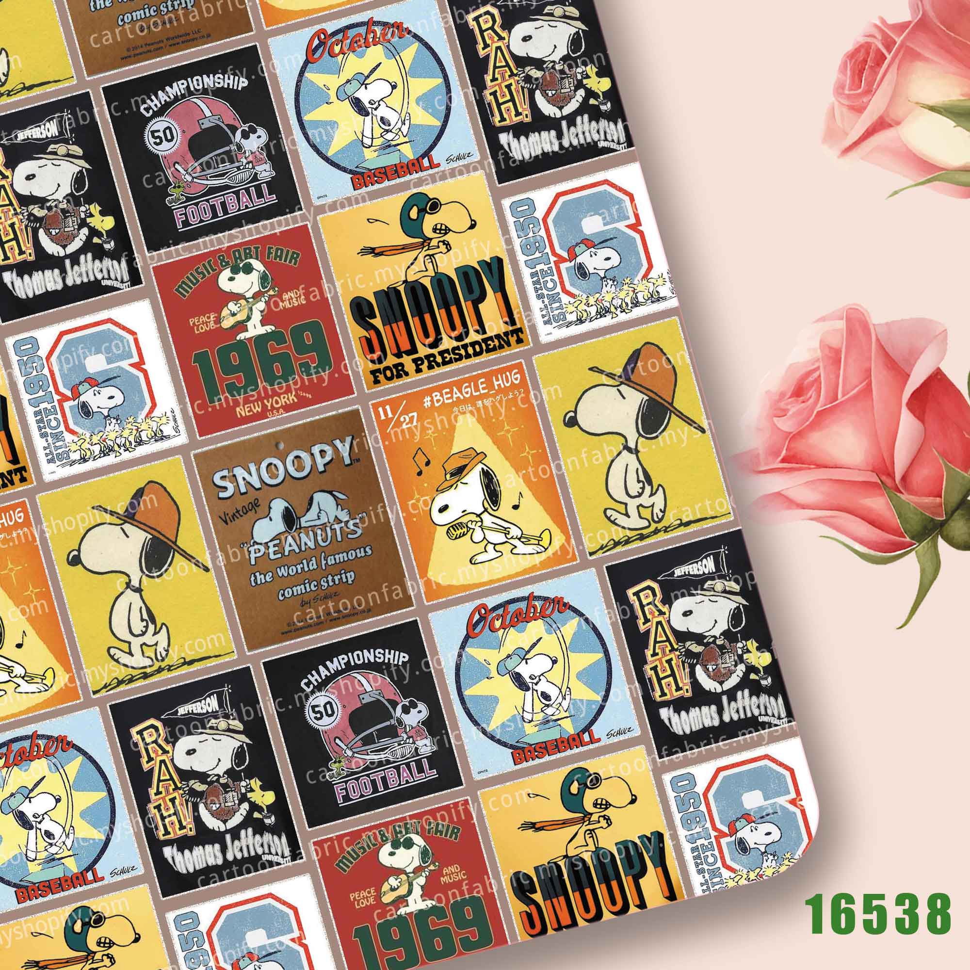TAKARA TOMY Snoopy Fabric140x5 - Sewing In Textile recension och pris