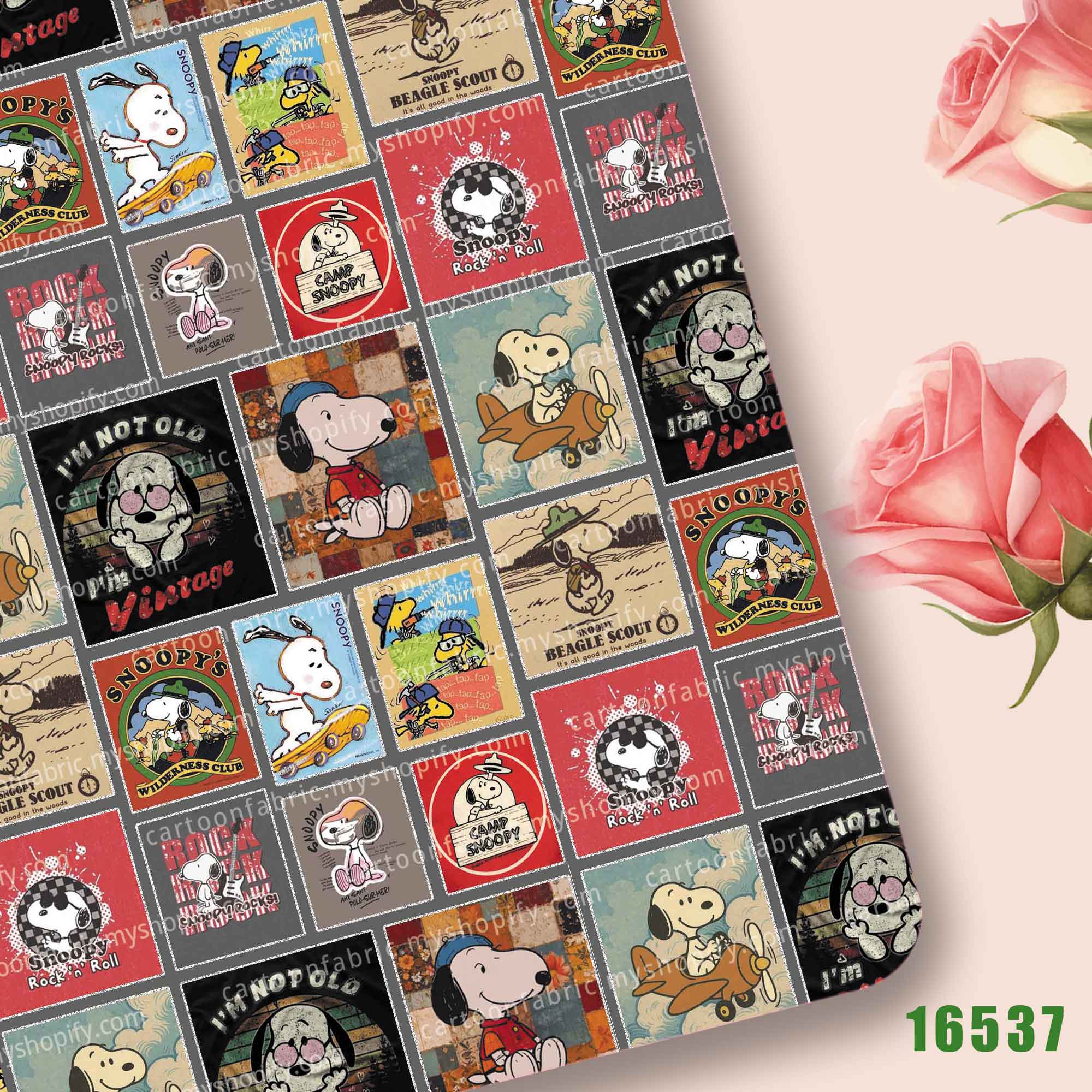 TAKARA TOMY Snoopy Fabric140x5 - Sewing In Textile recension och pris