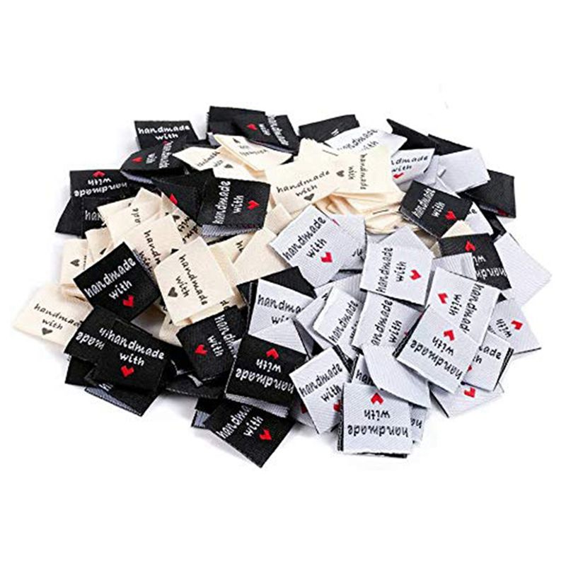 A02M-300 Pcs Handmade Sew-On W - Sewing Label recension och pris