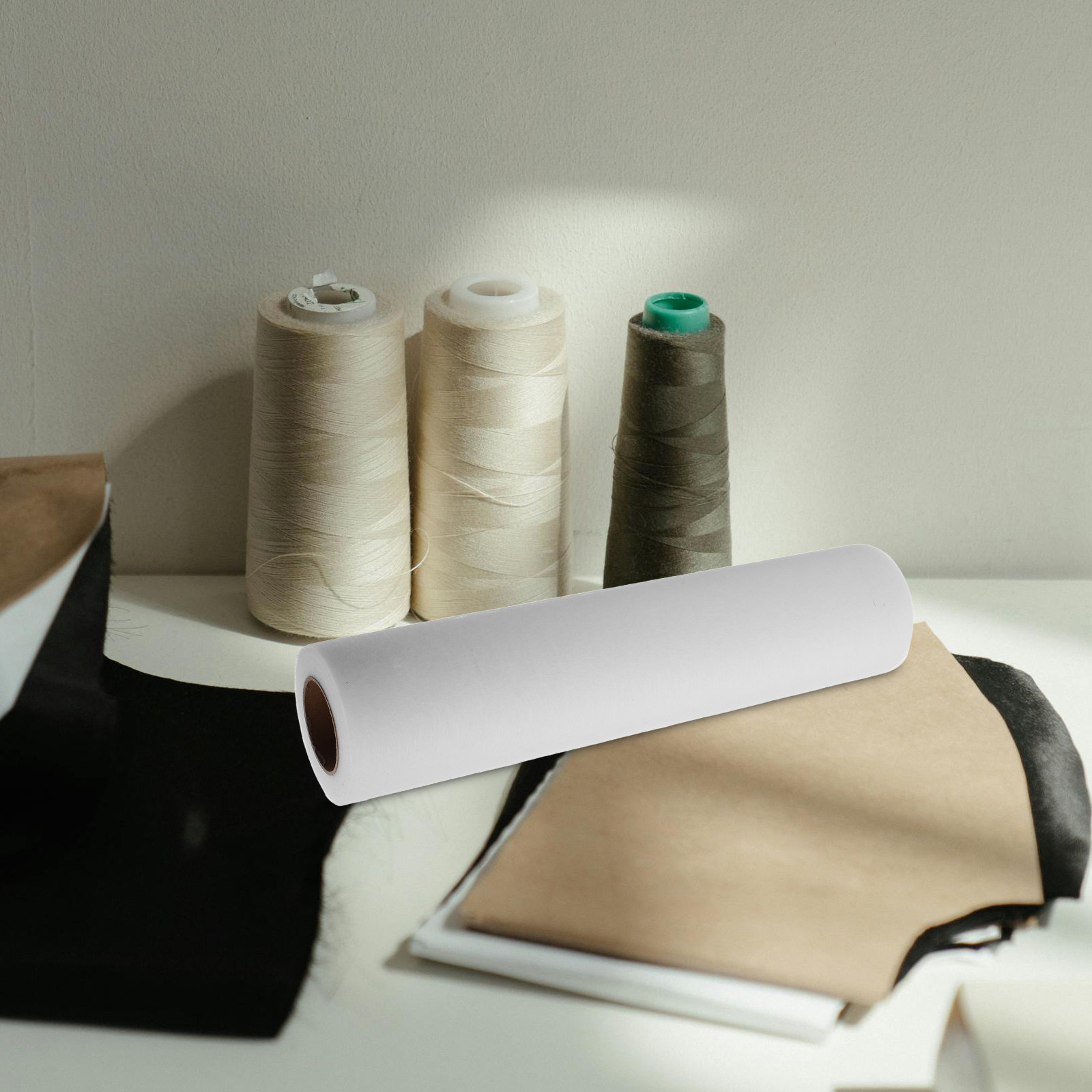 White Double Sided Fusible Int - Interfacing Iron On recension och pris
