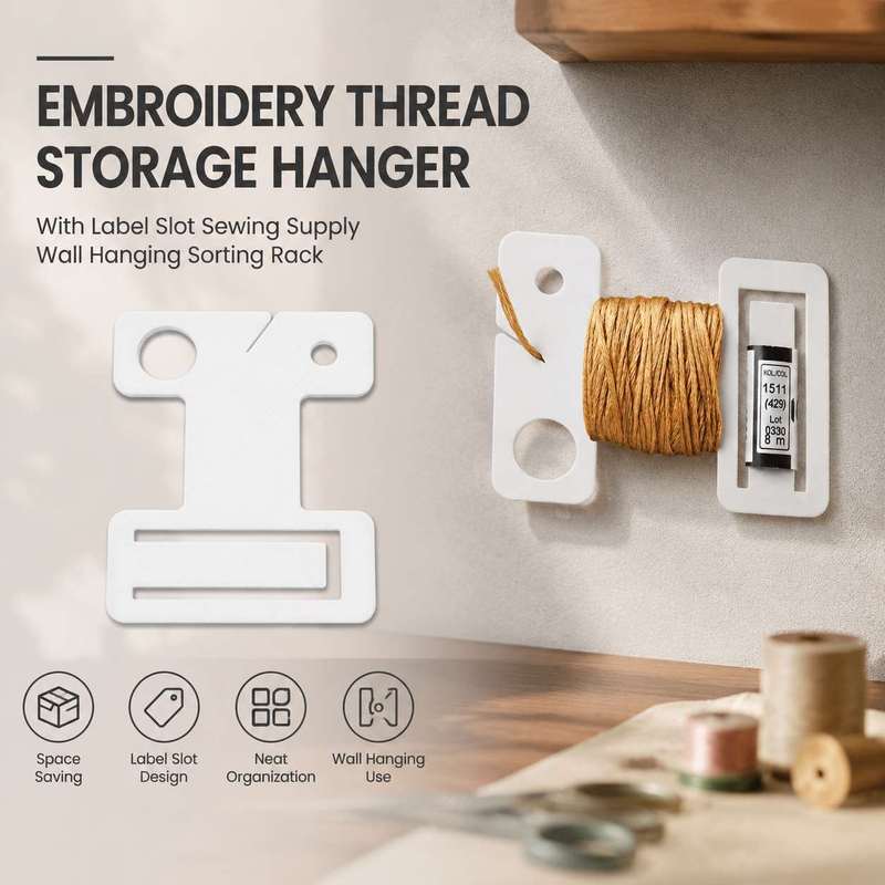 Embroidery Thread Storage Hang - Sewing Label recension och pris