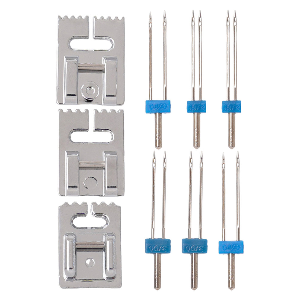 Double Hole Sewing Machine Nee - Twin Needle Stretch recension och pris