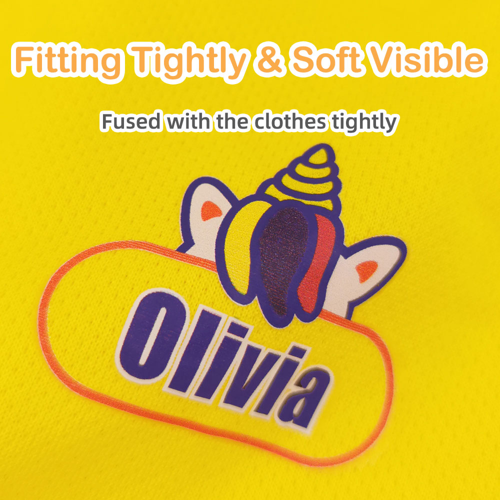 Custom Iron on Name Sticker Pe - Sewing Label recension och pris