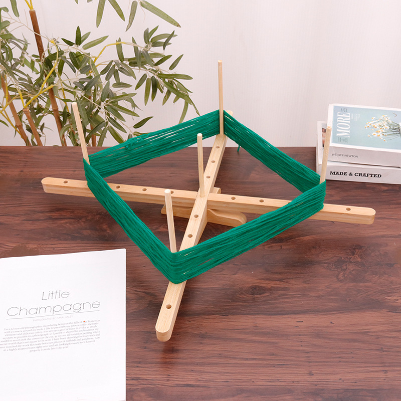 DIY Knitting Tool Wooden Yarn  - Sewing Knit recension och pris