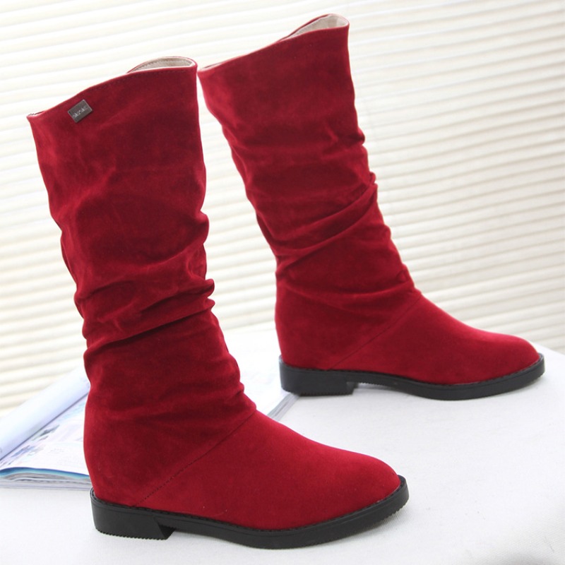 Casual Women Shoes Low Heels R - Sewing Velvet Fabric recension och pris