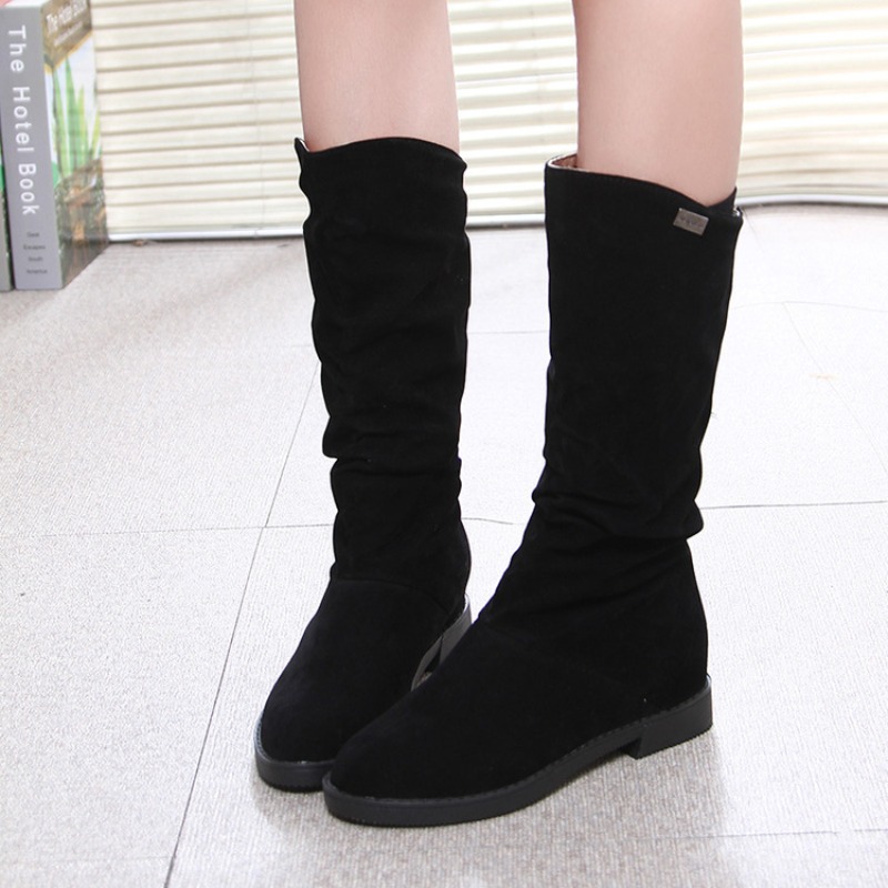 Casual Women Shoes Low Heels R - Sewing Velvet Fabric recension och pris
