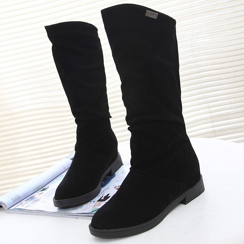 Casual Women Shoes Low Heels R - Sewing Velvet Fabric recension och pris